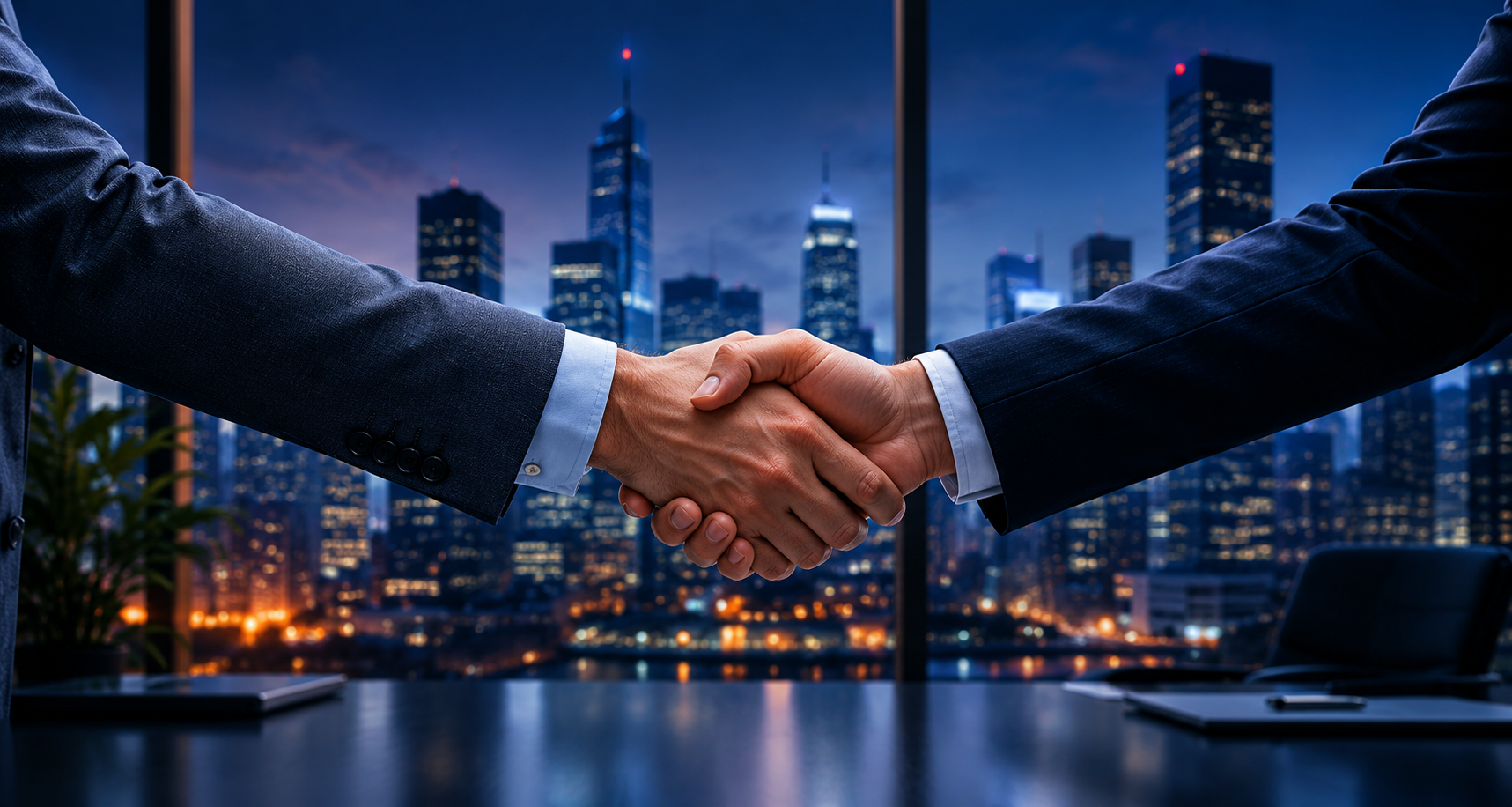 Zyppro Long-Term Partnership Handshake